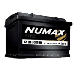 BATTERIE NUMAX AGM (096AGM)<br>12 V 70 AH 760 (EN)